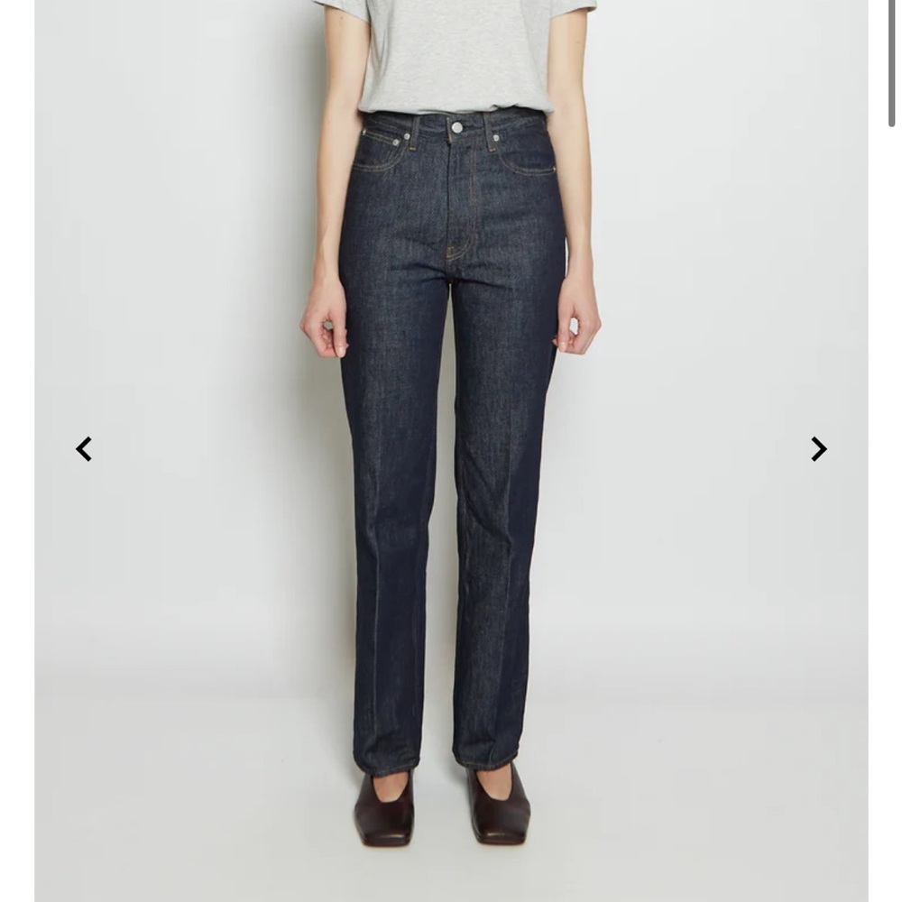 Auralee Blue Hard Twist Jeans